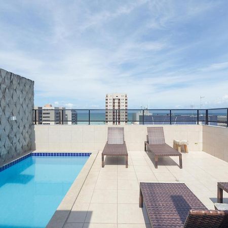 Flat Quarto E Sala C/ Vista Mar Espetacular Apartment Maceio  Ngoại thất bức ảnh
