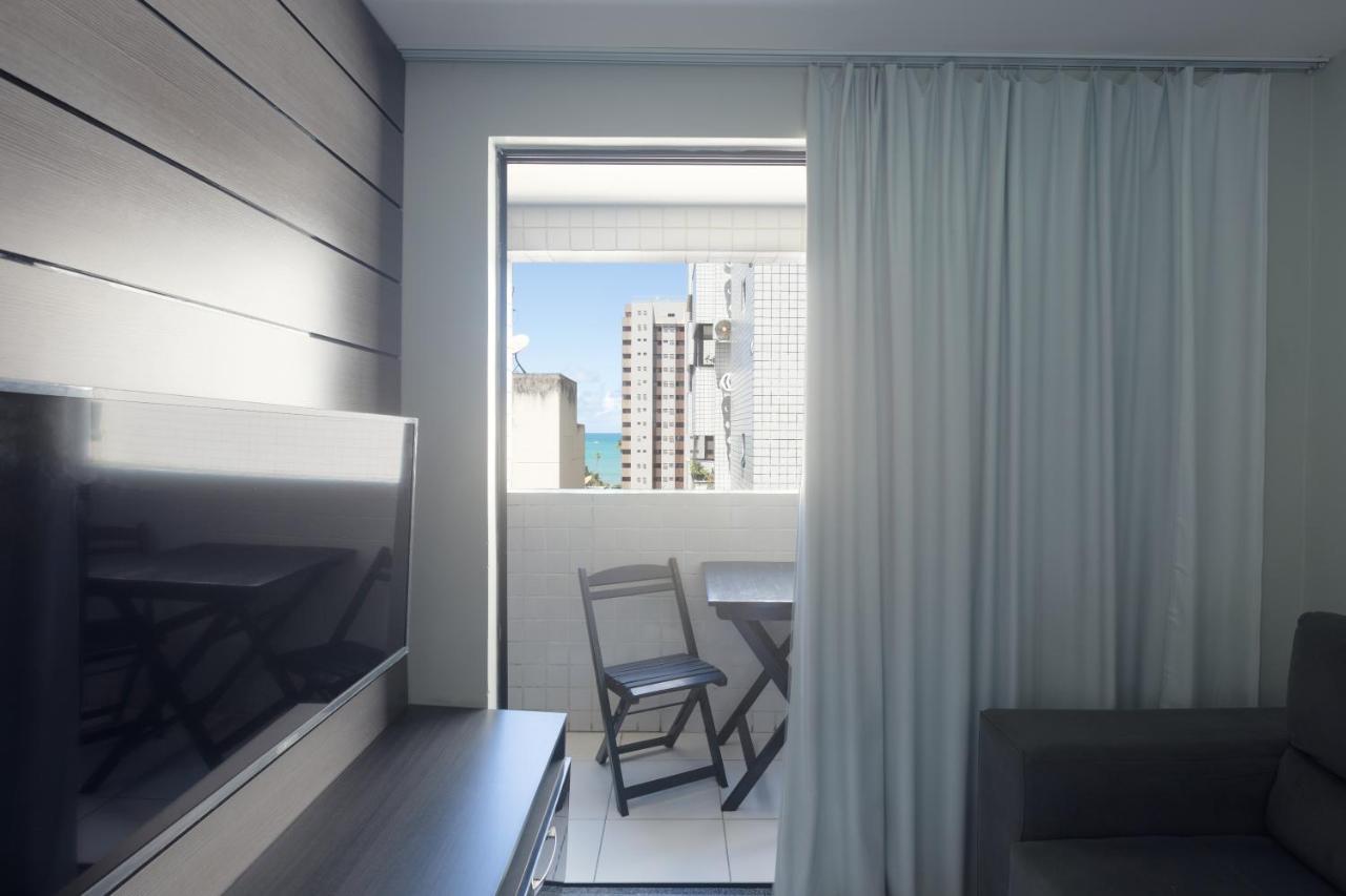 Flat Quarto E Sala C/ Vista Mar Espetacular Apartment Maceio  Ngoại thất bức ảnh